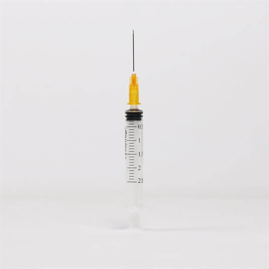 Genject 2 CC 3 Parça (Contalı) Turuncu Uçlu Aşı Enjektör 50'li Paket