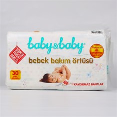 Baby&Baby Sermeli Bez (Hasta Alt Bezi) 60 Cm*60 Cm 30'lu Paket