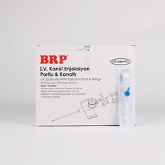 BRP Branül (intraket) Mavi (22G) 100'lü Paket
